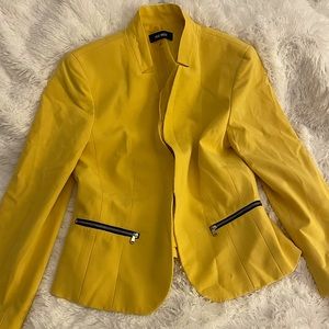 Nine West Yellow Blazer